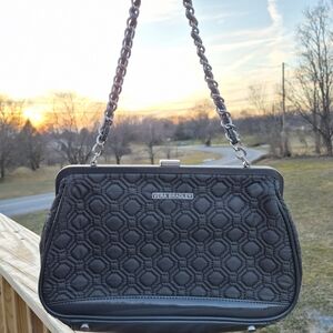 Vera Bradley Black Quilted Women's Bag